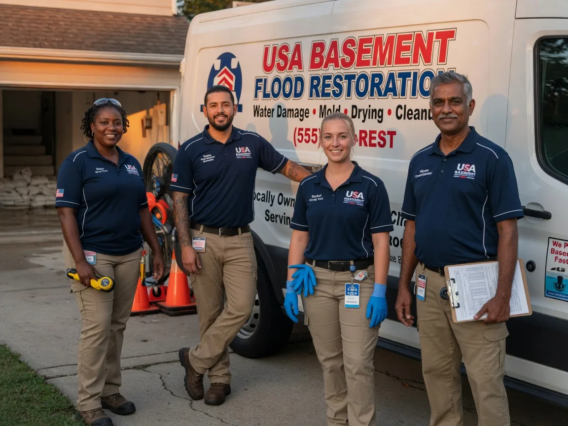 Basement Flood Cleanup company in Campbell, NE