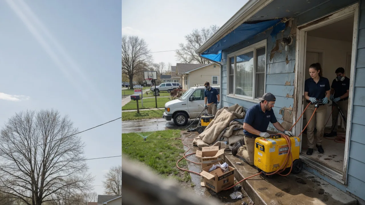 Basement Flood Cleanup in Campbell, NE near me